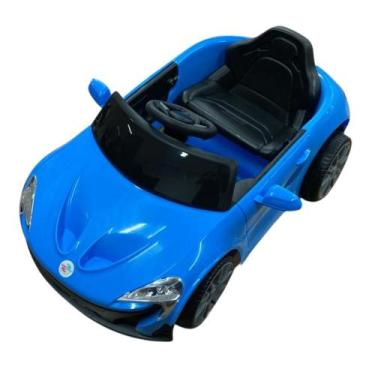 Imagem de Carro Elétrico Infantil 6V Mini Esportivo Mc Laren  Azul - UNITOYS