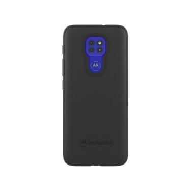 Imagem de Capa Protetora Original Da Motorola Anti Impacto - Moto G9 Play Preto