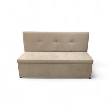 Imagem de Canto Alemão 120x45 Botone Moderno Clean Suede ou material sintético p
