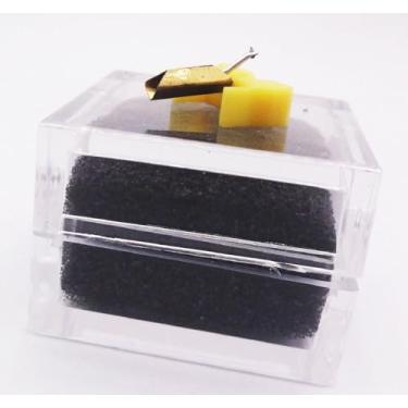 Imagem de Agulha Stylus de substituição de diamante elíptico para SHURE M75ED M993ED R1000 MT200E R700E RS82 R6X LP vinil gramofone toca-discos acessórios de cartucho fonógrafo