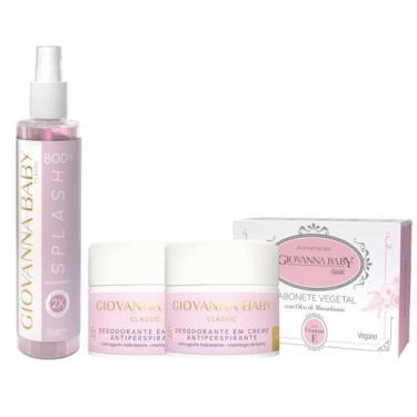 Imagem de Giovanna Baby Kit Classic Body Splash Desodorante E Sabonete