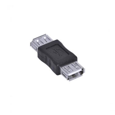 Imagem de Emenda USB 2.0 Fêmea AUSBF para Conectar 2 Cabos Pacote com 5 Unidades Vinik