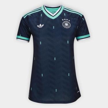 Imagem de Camisa Seleção Alemanha Away 2026 s/n Tocedor Adidas Originals Feminin