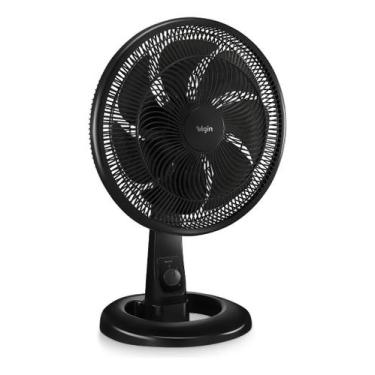 Imagem de Ventilador de Mesa Elgin Breeze Air Preto 40cm 7 Pás, 220V