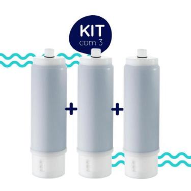 Imagem de Kit 3 Refil Filtro PA230 FIT 230 3M AP230 Aquaplus 230 EF Polifil 300 