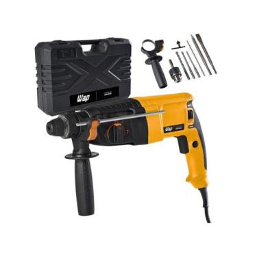 Imagem de Martelete Perfurador e Rompedor 900W SDS Plus com kit de acessórios EM
