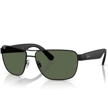 Imagem de Óculos de sol Ray Ban RB3745L 006/71 63, RETANGULAR, MASCULINO