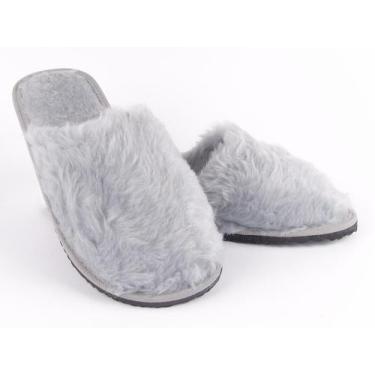 Imagem de Pantufa Feminina Fechada Pelúcia Antiderrapante - PELUCIA TROPICAL, Ci