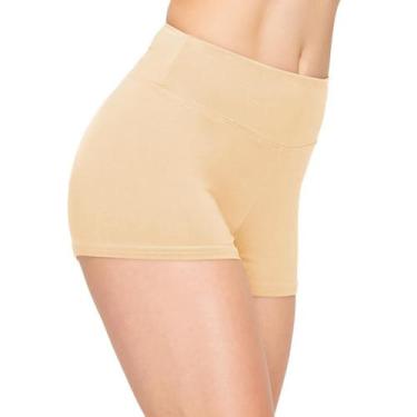 Imagem de Shorts ALWAYS Women Workout Yoga Premium Soft Nude S