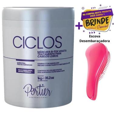 Imagem de Portier Ciclos B-tox Violet Máscara Matizadora 1Kg Original! - Portier