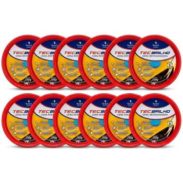 Imagem de Kit com 12un Cera Restauradora Tecbril 200 Gramas