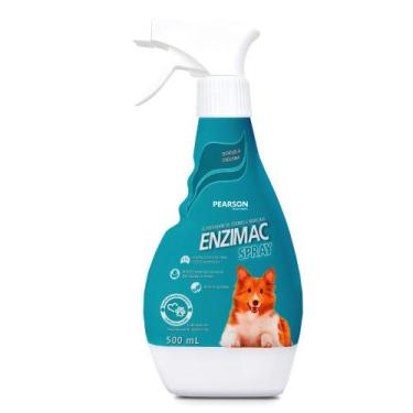 Imagem de Enzimac Spray 500ml  Eliminador de Odores e Manchas para Cães e Gatos 