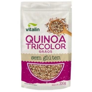 Imagem de Quinoa Tricolor em Grãos Sem Glúten Vitalin 200g