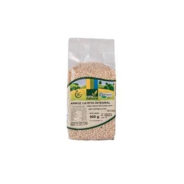 Imagem de Kit 3X Arroz Cateto Integral Orgânico Coopernatural 500g