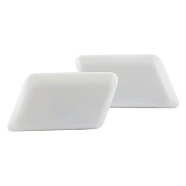 Imagem de Acouto Conjunto de capas de farol de carro, par de capas de tampa de jato para lavadora de faróis 1301040 1301038 adequado para MONDEO MK3 III 2000-2007