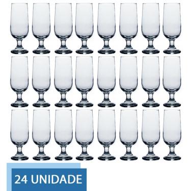Imagem de 24 Copos Taça Chopp Vidro 300ml Cerveja Hannover Casa Linda