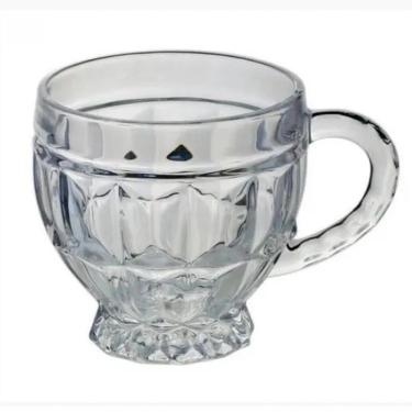 Imagem de Jogo de Xicaras Cafe Cristal Renaissance 200ml 6 Peças