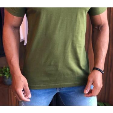 Imagem de Camiseta masculina tommy hilfiger logo LATERAL-somente verde