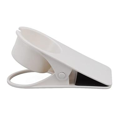 Imagem de Suporte para copo de bebida, mesa lateral da mesa, copo de ¨¢gua, garrafa de cerveja, refrigerante, copo, suporte para caneca, pires, design para escrit¨®rio dom¨¦stico(White), Suporte de copo ¡§¡égua