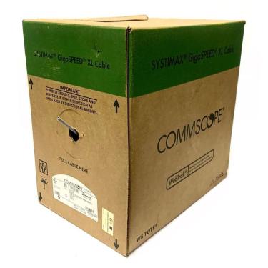 Imagem de Cabo De Rede Commscope Systimax Gigaspeed Cat6 Cinza Caixa com 305m