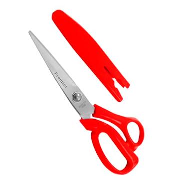 Imagem de Tesoura De Costura Corte De Tecidos Com Capa Protetora 20cm