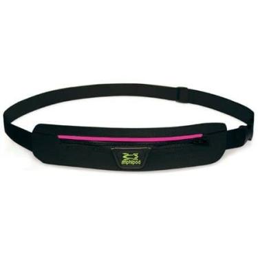 Imagem de (Black With Pink Reflective) - Amphipod Airflow Microstretch Belt Black With Pink Reflective