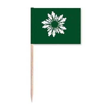 Imagem de Around Hand Family Unity Art Deco Presente Fashion Palito Bandeiras Marcador Decoração de Festa