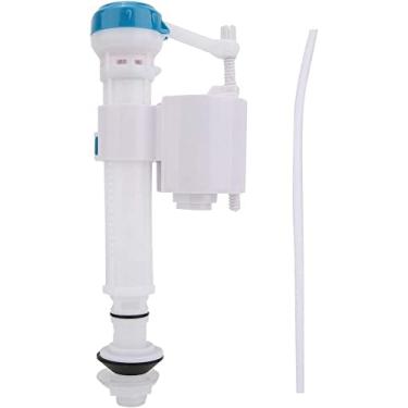 Imagem de Válvulas de descarga de vaso sanitário, válvula de enchimento de botão de descarga para tanques de vaso sanitário cisterna sifão banheiro