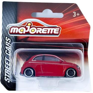 Imagem de Miniatura - 1:64 - Fiat 500 Vermelho - Street Cars - Majorette