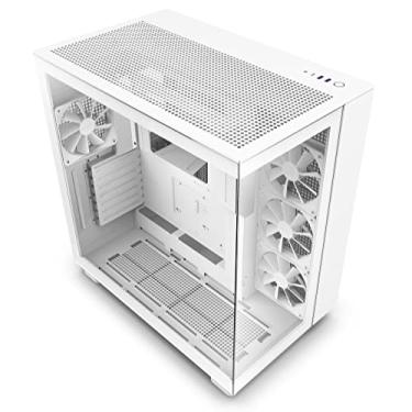 Imagem de GABINETE GAMER NZXT H9 FLOW BRANCO COM FAN MODELO CM-H91FW-01