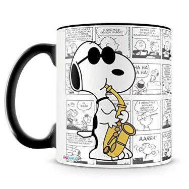 Imagem de Caneca Snoopy Músico