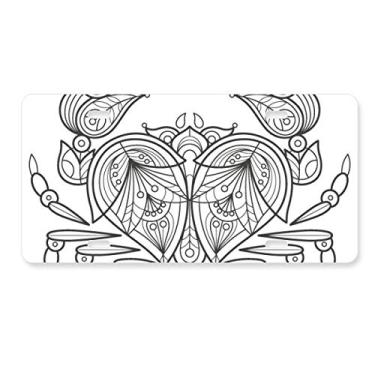 Imagem de DIYthinker Ocean Paint Run Red Line Placa de carro Decoração de carro Acessório de aço inoxidável