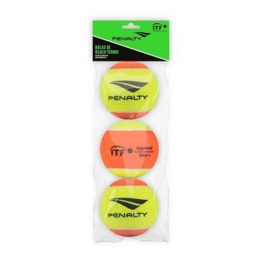 Imagem de Bola De Beach Tênnis Penalty XXII Pack 3 Unidades