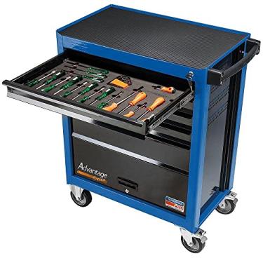 Imagem de Carro Kit de Ferramentas 5 Gavetas 1 Porta 136 Peças Tramontina