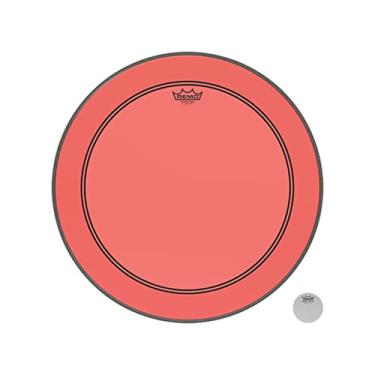 Imagem de Pele para Bumbo de 22 Polegadas Powerstroke 3 Colortone Transparente Vermelha P3-1322-CT-RD
