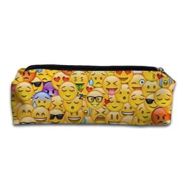 Imagem de Estojo Escolar Porta Lápis - Linha Emoji 003