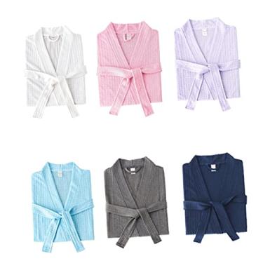 Imagem de SHERCHPRY camisola de cinto roupa de dormir feminina pijamas femininos pijamas para homens camisolas femininas pijama de casal absorver água roupão de banho Fato de Treino mulheres