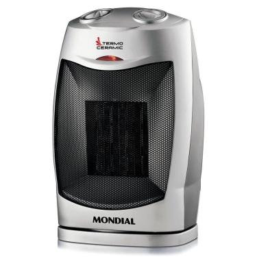 Imagem de Aquecedor Mondial Termo Ceramica A-05220v Preto/prata
