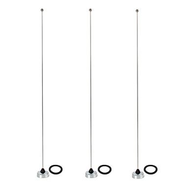 Imagem de Antena de rádio amador NMO 150W VHF 136-174MHz 2M 18 polegadas antena móvel pacote com 3