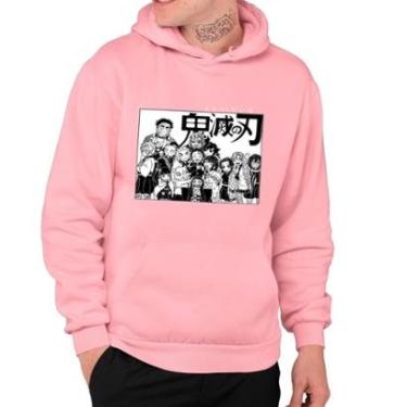 Imagem de Moletom Estilo Canguru Unissex Demon Slayer Personagens-Unissex