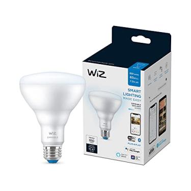 Imagem de WiZ Connected Lâmpada Wifi inteligente Daylight 60W BR30, regulável 5000K, compatível com Alexa e Google Home Assistant, sem hub necessário, 1 lâmpada