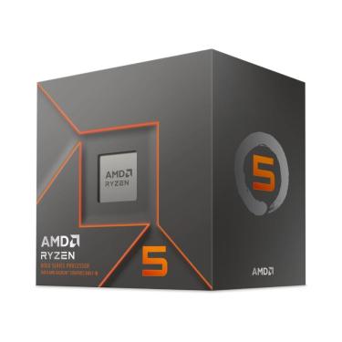 Imagem de AMD Ryzen 5 8500G - 6 Núcleos - 12 Threads - 3.5GHz (Turbo 5.0 GHz) - AM5 - 100-100000931BOX