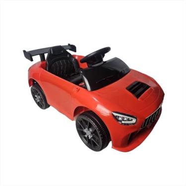 Imagem de Carrinho Elétrico Infantil 12V Vermelho Motor Potente Música