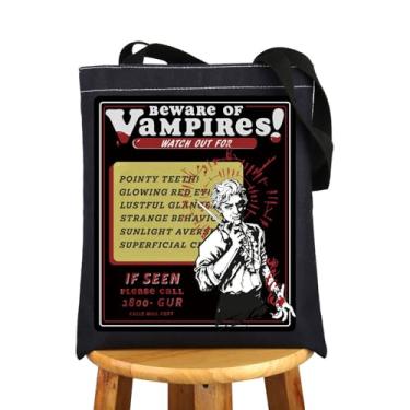 Imagem de JNIAP BG3 Astarion Tote Bag Astarion High Elf Gifts Astarion Approves Gifts Astarion Shoulder Bag, Vampires Tb, Large