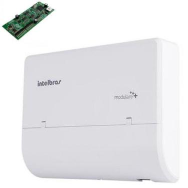 Imagem de PABX alta tecnologia Modulare mais Intelbras 2 x 4 Com Disa