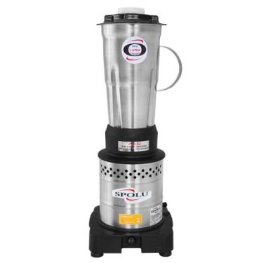 Imagem de Liquidificador Inox Linha X AR Alta Rotação 18000rpm 2L  - Spolu - 220