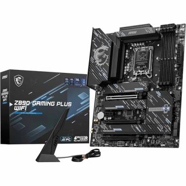Imagem de Placa Mãe MSI Z890 GAMING PLUS WIFI 7 (LGA 1851/4xDDR5/HDMI/DisplayPort/M.2/USB 4)