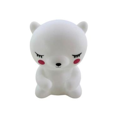 Imagem de Luminária Infantil urso 3D abajur Noturno Mesa quarto LED - Vitrine do