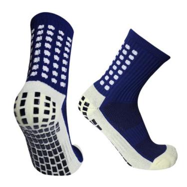 Imagem de Meia Antiderrapante Futebol Esportivo Profissional Meião Tipo Trusox P
