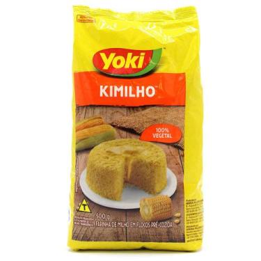 Imagem de Farinha de Milho em Flocos Kimilho Yoki 500g
